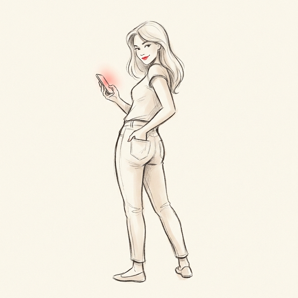 Suzy Floozy archetype illustration